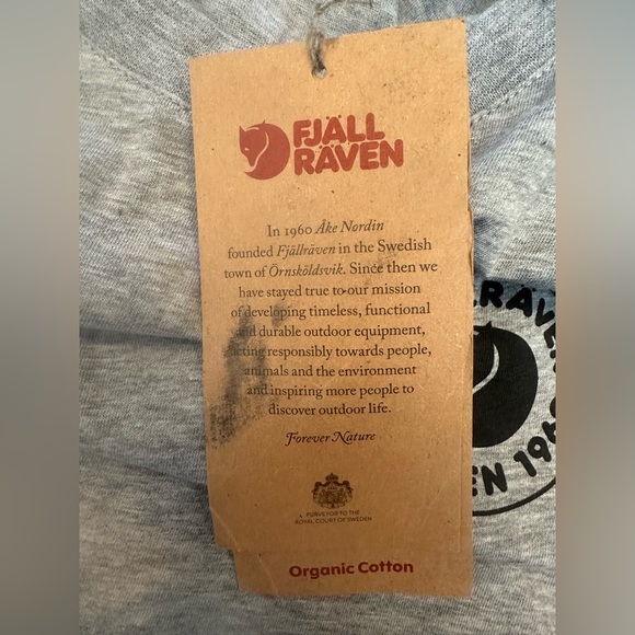 FJALLRAVEN men’s 1960 LOGO T SHIRT LONG SLEEVE - Picture 9 of 12